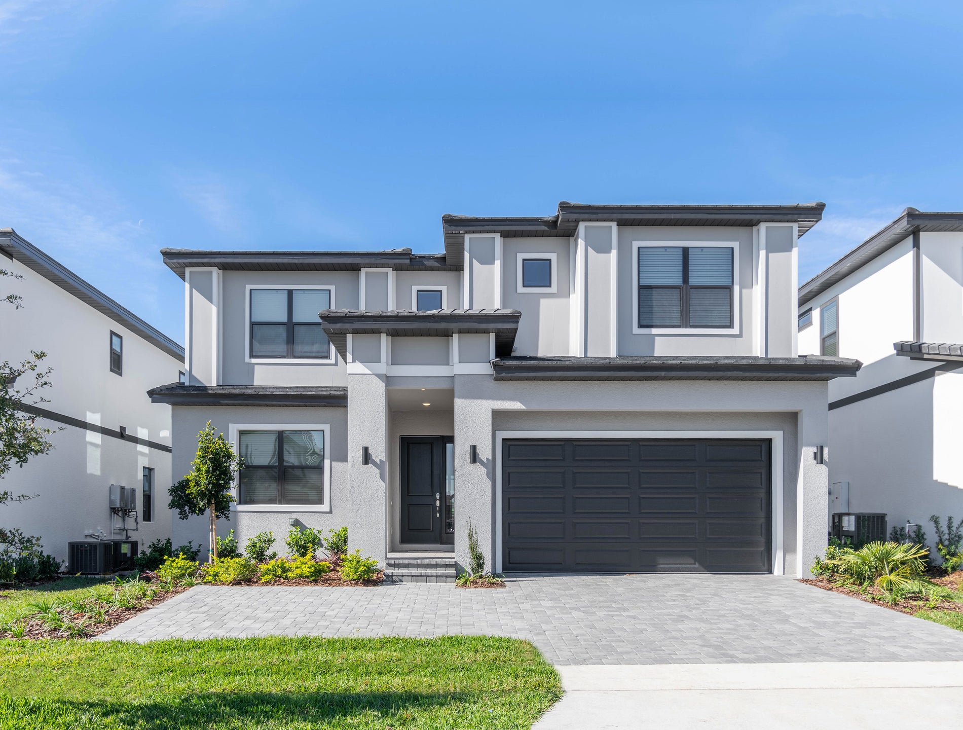 Coral Exterior. Kissimmee, FL New Homes