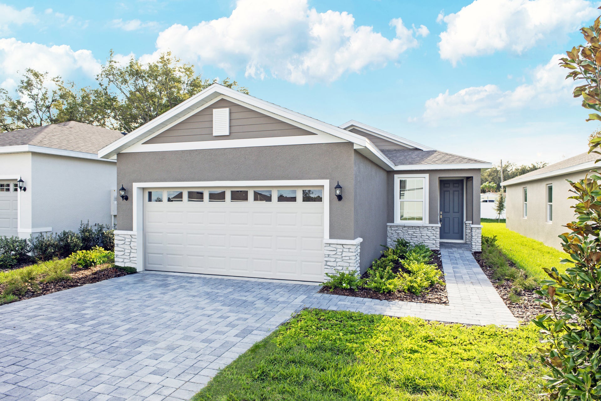 Delight Exterior. New Homes in Orange City, FL