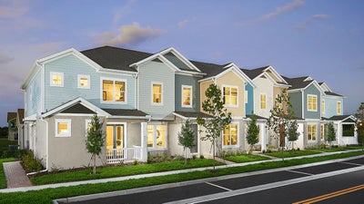 Rearload Exterior. Apopka, FL New Homes