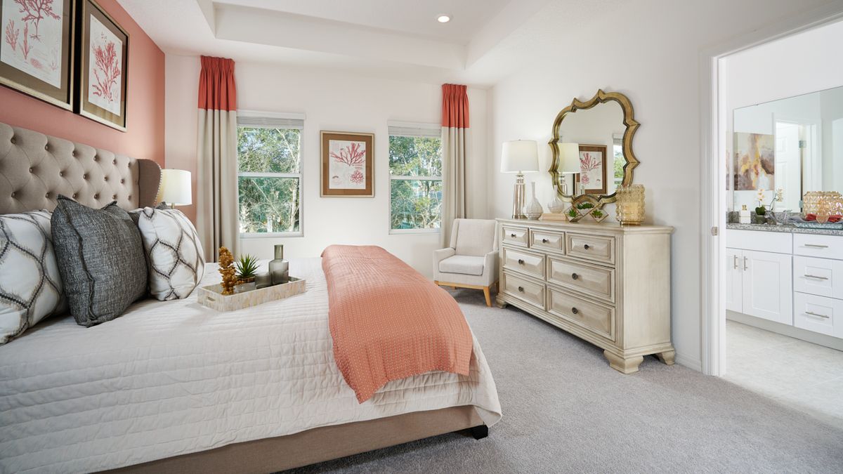 Kennedy Primary Bedroom. Saint Cloud, FL New Homes