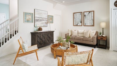 Washington Living Room. New Homes in Saint Cloud, FL