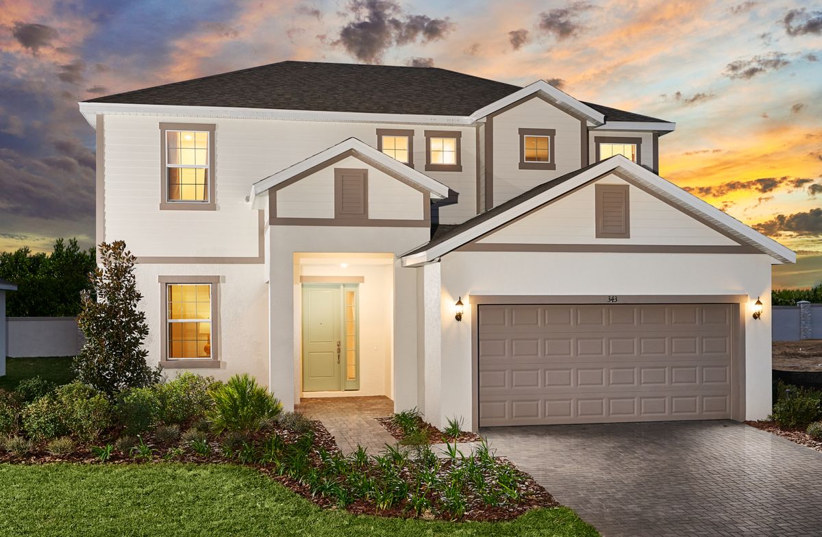 Pembroke Exterior. Tavares, FL New Homes
