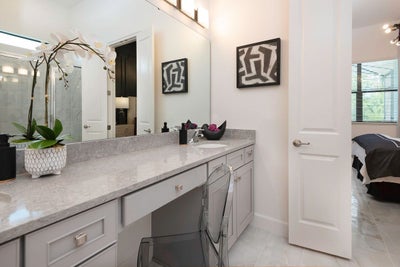 Waterfall Bath. Paradiso Grande Resort New Homes in Orlando, FL