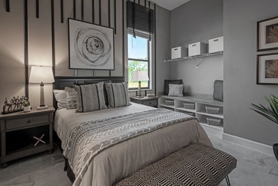 Waterfall Bedroom. New Homes in Orlando, FL