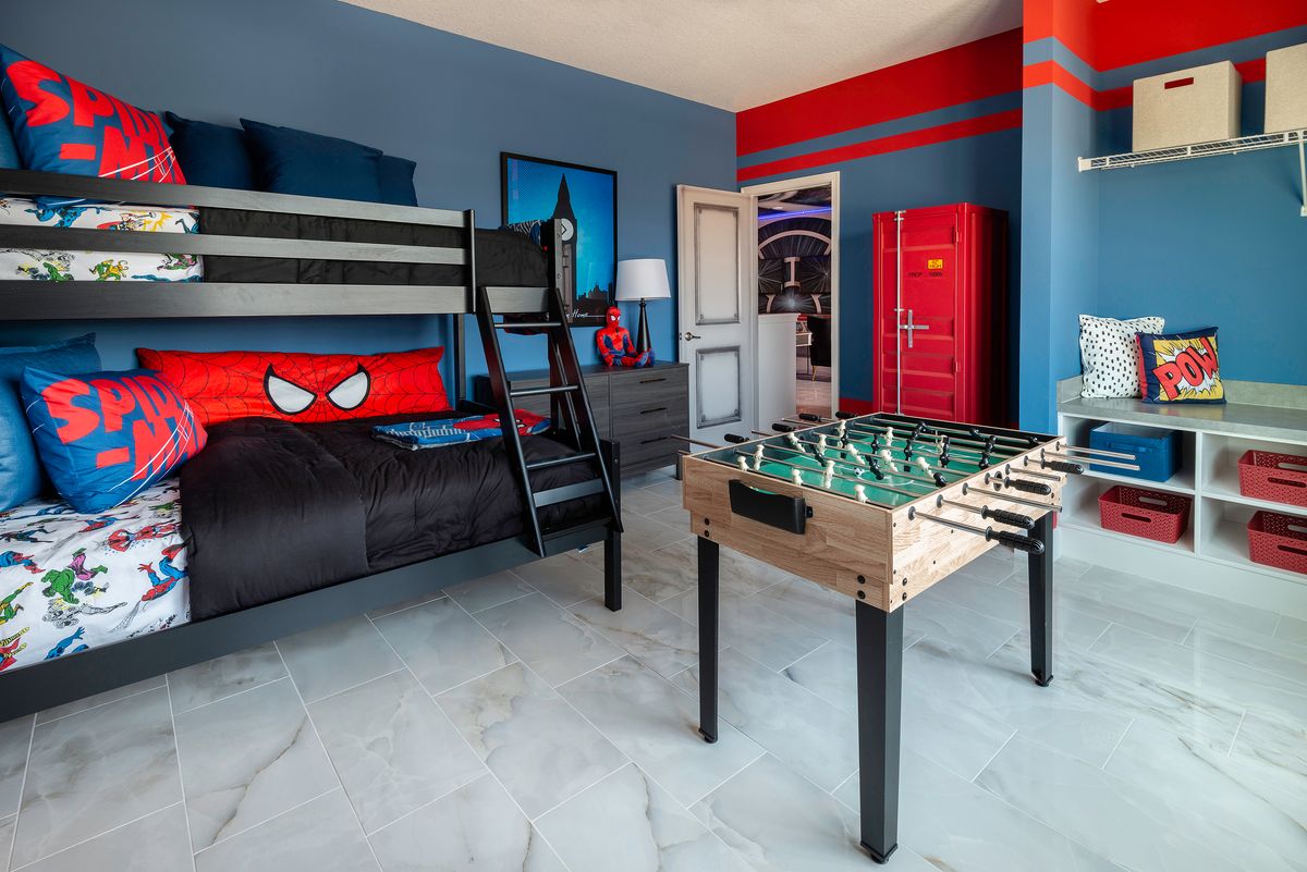 Waterfall Kids Bedroom. New Homes in Orlando, FL