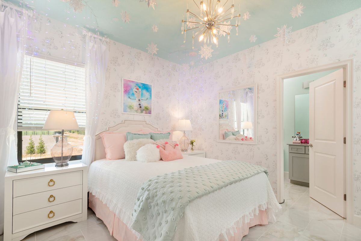 Waterfall Kids Bedroom. Orlando, FL New Homes