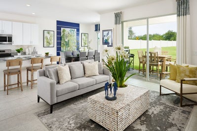 Imagine Great Room. Tarpon Bay New Homes in Haines City, FL