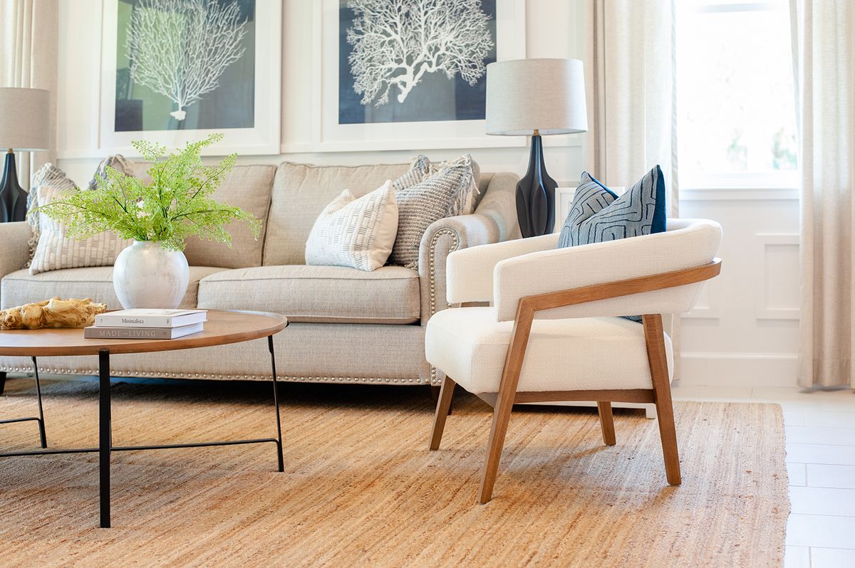 Hampton Living Room. Zephyrhills, FL New Homes