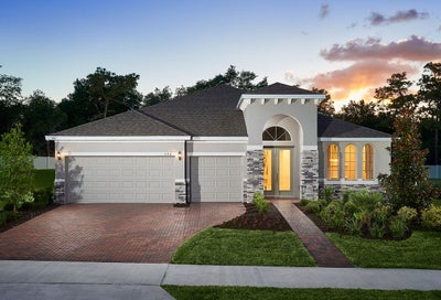 Teton Exterior. Zephyrhills, FL New Homes