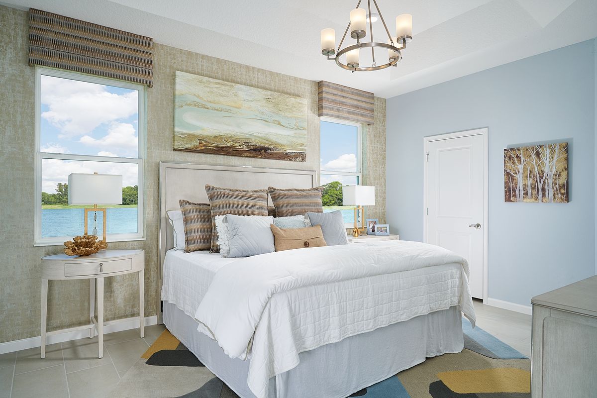 Margate II Bedroom. New Homes in Zephyrhills, FL