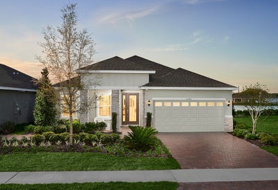 Margate II Exterior. New Homes in Zephyrhills, FL