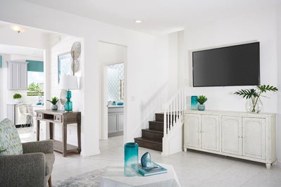 Lincoln Stairway. New Homes in Orange City, FL