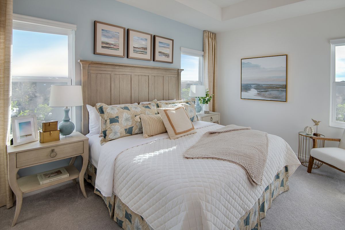 Lincoln Primary Bedroom. New Homes in Saint Cloud, FL