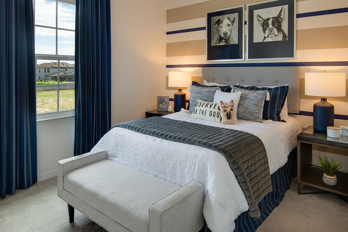 Washington Bedroom. Brixton New Homes in Saint Cloud, FL