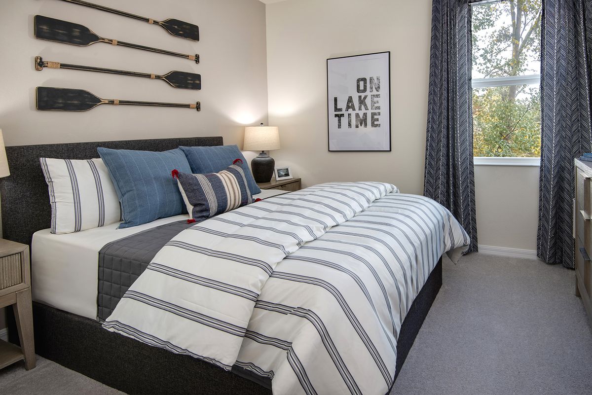 Spirit Bedroom. Mirror Lake Village New Homes in Fruitland Park, FL