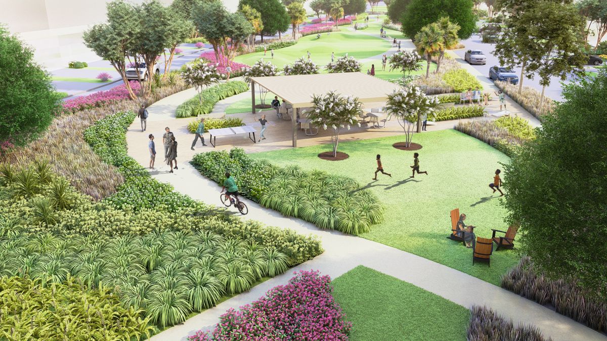 Townwalk Amenity. Townwalk at Babcock Ranch New Homes in Punta Gorda, FL