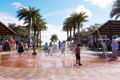 Splash Pad. New Homes in Punta Gorda, FL