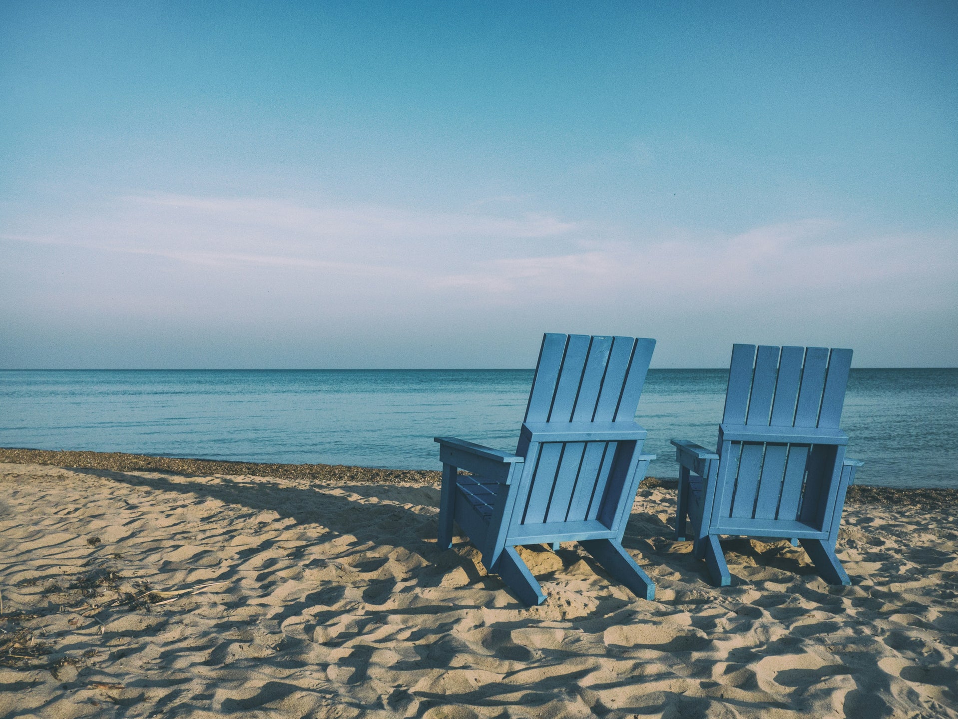 beach and chairs. Brighton New Homes in Venice, FL