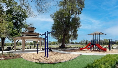 Tot Lot and Cabana. Orange City, FL New Homes