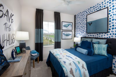 Tyler Bedroom. Apopka, FL New Homes