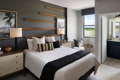 Bedroom - Sandalwood II. Elevated at Sonoma Resort New Homes in Kissimmee, FL