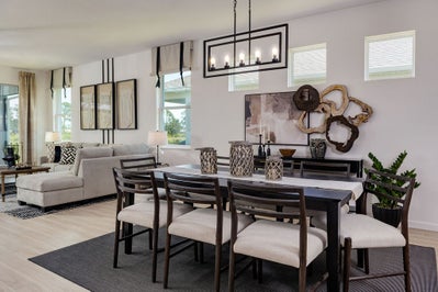 Hampton II Dining. New Homes in Venice, FL