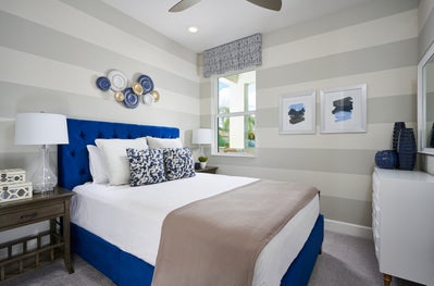 Atlantic_Bed3 Terra Largo Villas. Leela Reserve Paired Villas New Homes in Tavares, FL
