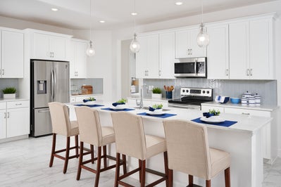 Kitchen. Leela Reserve New Homes in Tavares, FL
