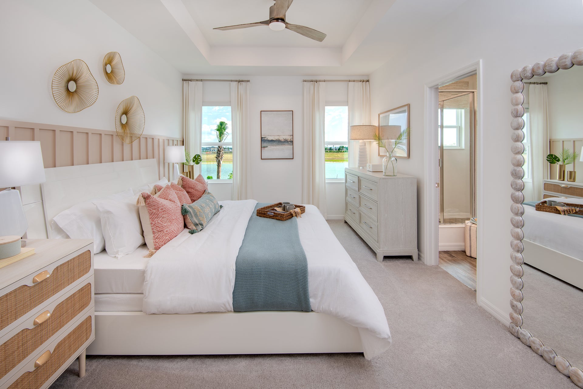 Reagan Primary Bedroom. New Homes in Punta Gorda, FL