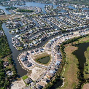 MiraBay_Marisol_Aerial_Tampa. Tampa, FL New Homes for Sale