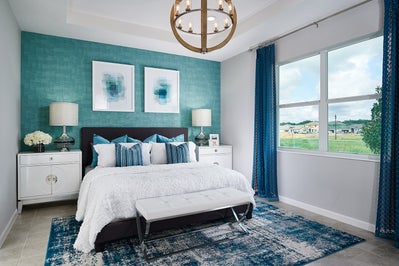 Daytona Primary Bedroom. Tavares, FL New Homes