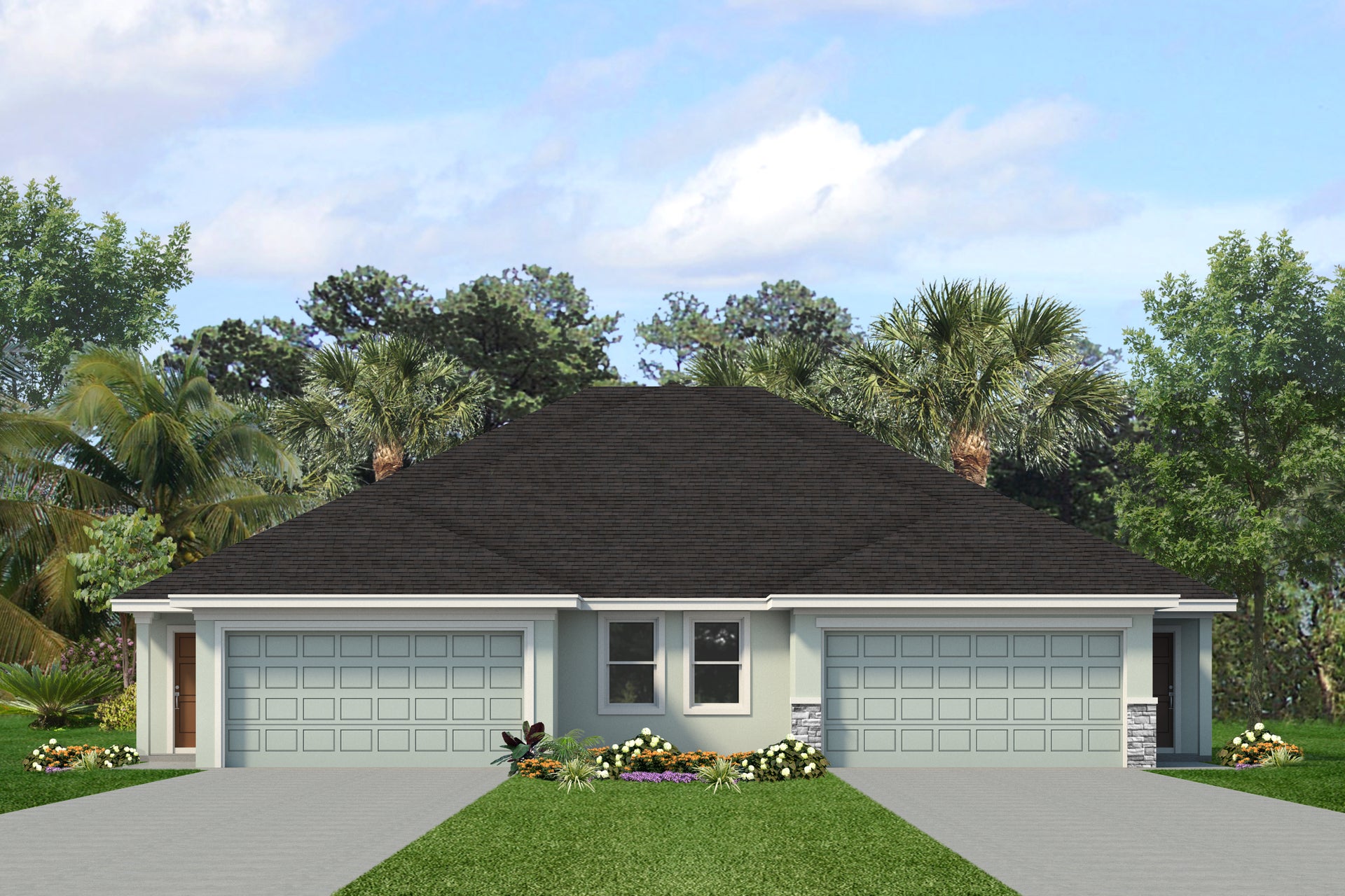 Pacific/Pacific. Leela Reserve Paired Villas New Homes in Tavares, FL