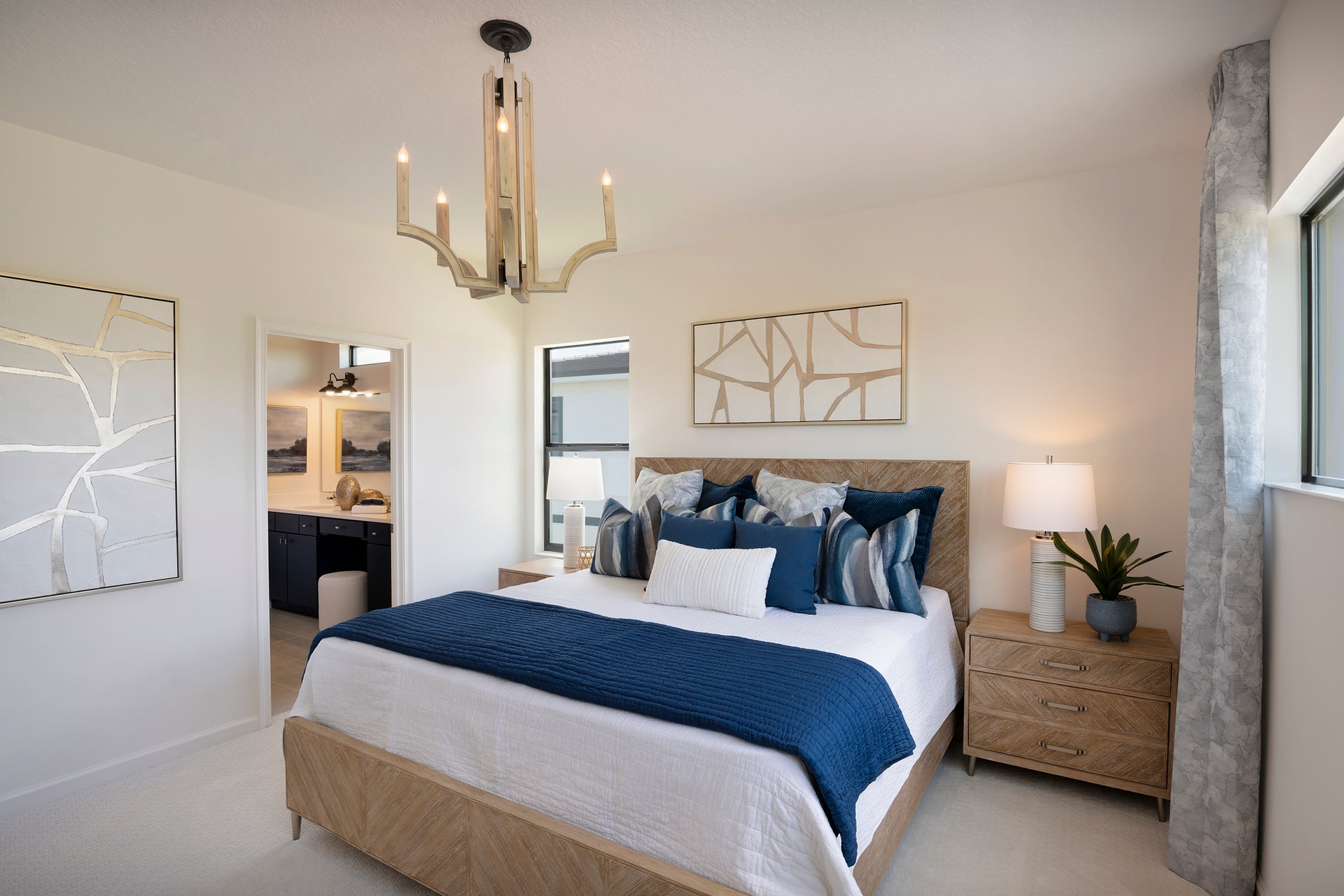 Primary Bedroom - Sandalwood II. New Homes in Kissimmee, FL