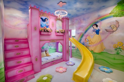 Princess Themed Bedroom - Sandalwood II. Elevated at Sonoma Resort New Homes in Kissimmee, FL