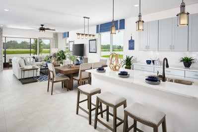 Grand Room. Tavares, FL New Homes