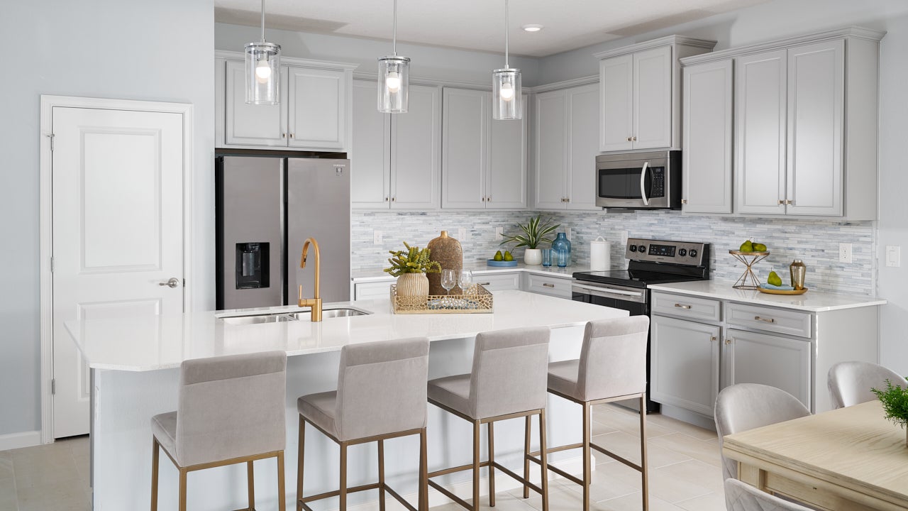 Margate II Kitchen. Venice, FL New Homes