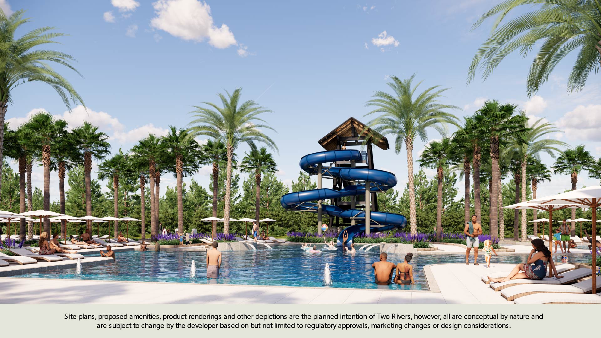 Two Rivers The Landing Social Club. New Homes in Zephyrhills, FL