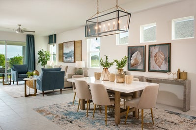 Hampton II Dining. Wildwood, FL New Homes