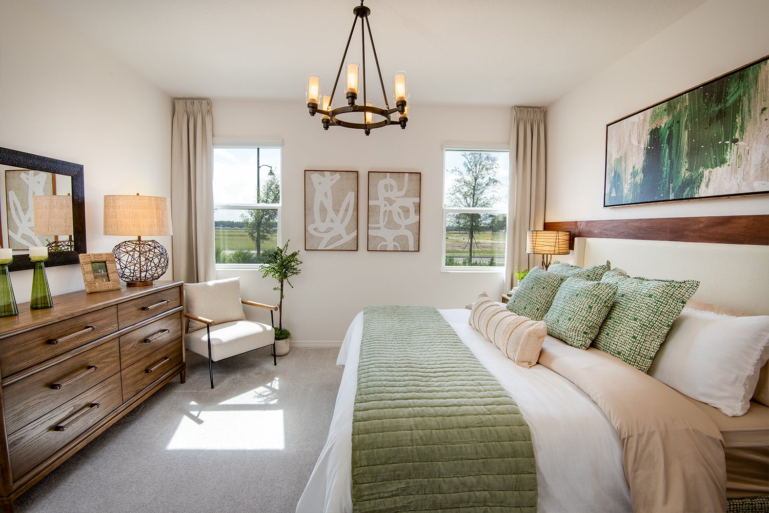 Spirit Bedroom. Highfield at Twisted Oaks New Homes in Wildwood, FL
