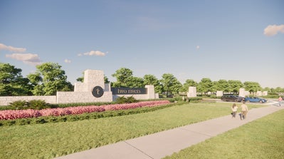 Two Rivers Monument. Tamarack at Two Rivers New Homes in Zephyrhills, FL