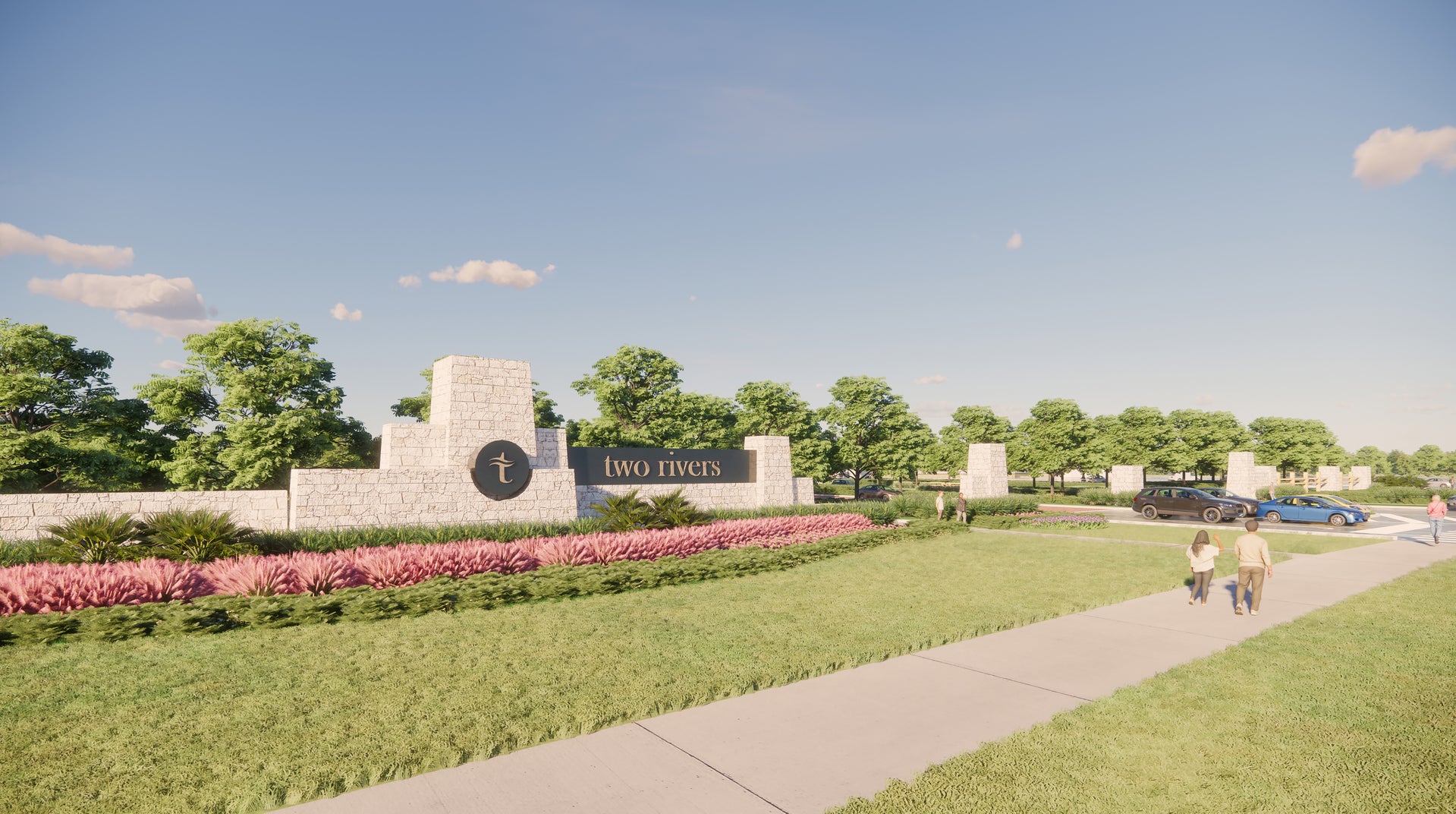 Two Rivers Monument. New Homes in Zephyrhills, FL