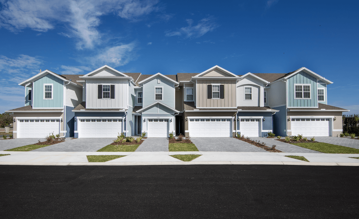 Frontload Exterior. New Homes in Saint Cloud, FL