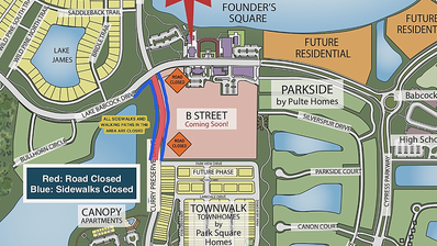 B Street Coming Soon to Babcock Ranch. Townwalk at Babcock Ranch New Homes in Punta Gorda, FL