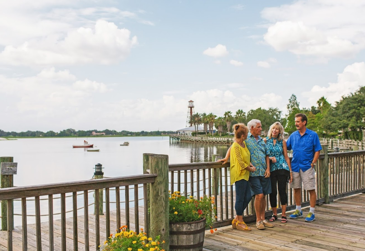 Lake Sumter Landing. Leela Reserve Paired Villas New Homes in Tavares, FL